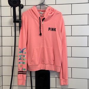 VS PINK full zip hoodie